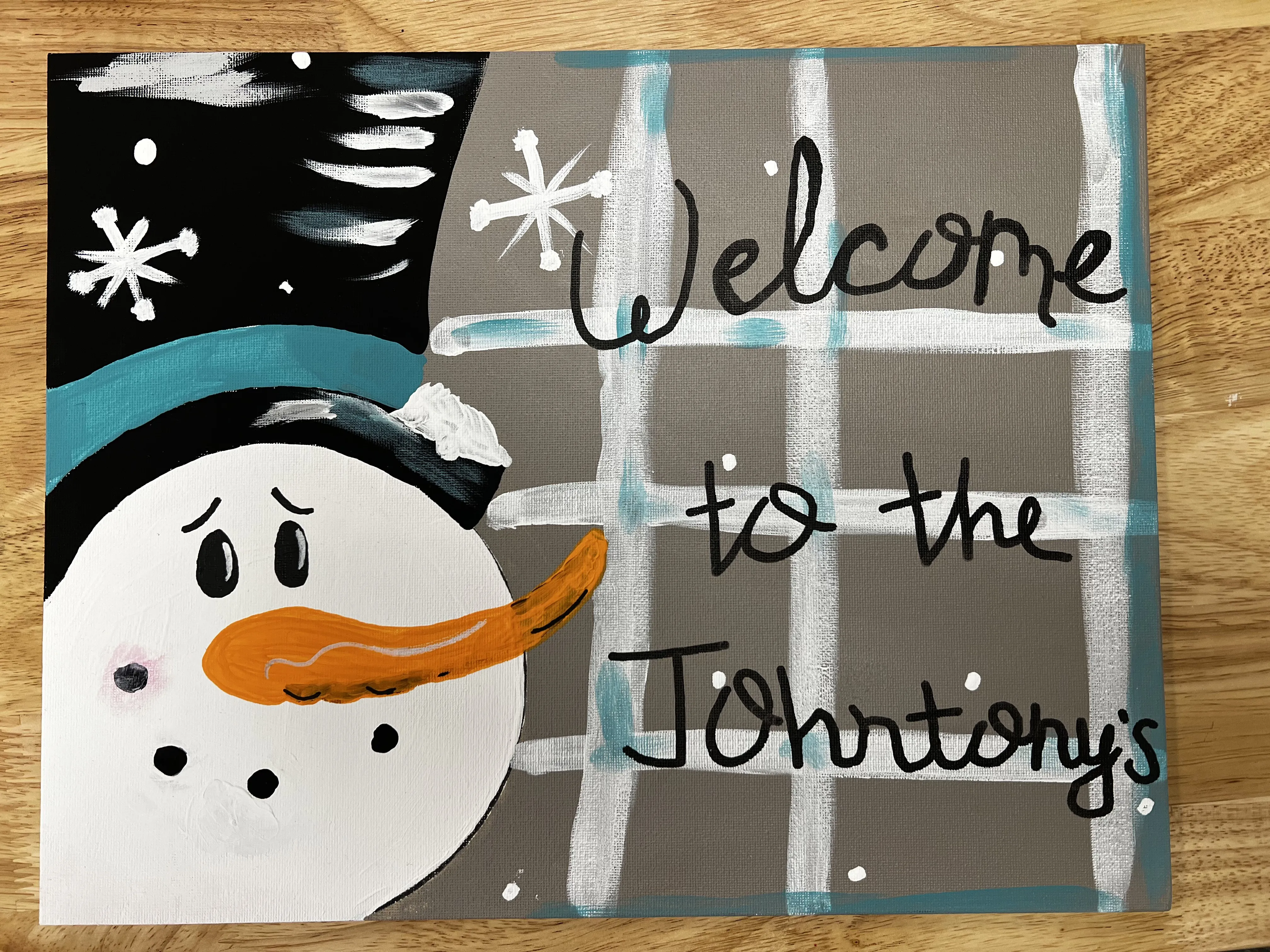 ❄️ Winter Sip & Paint