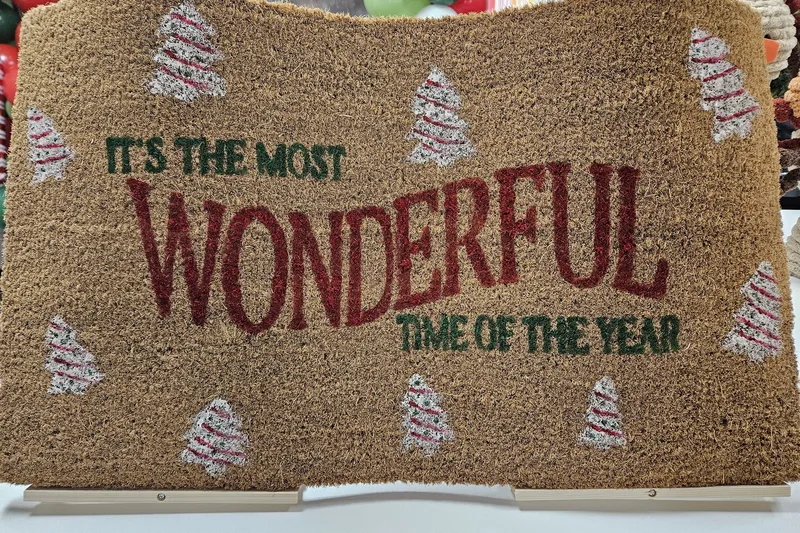 Christmas Door Mat Painting Workshop