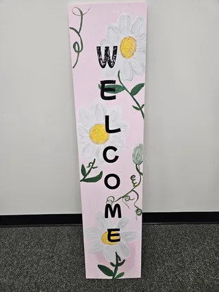 🪵 Porch Leaner Workshop – Flag, Daisy, or Summer Design