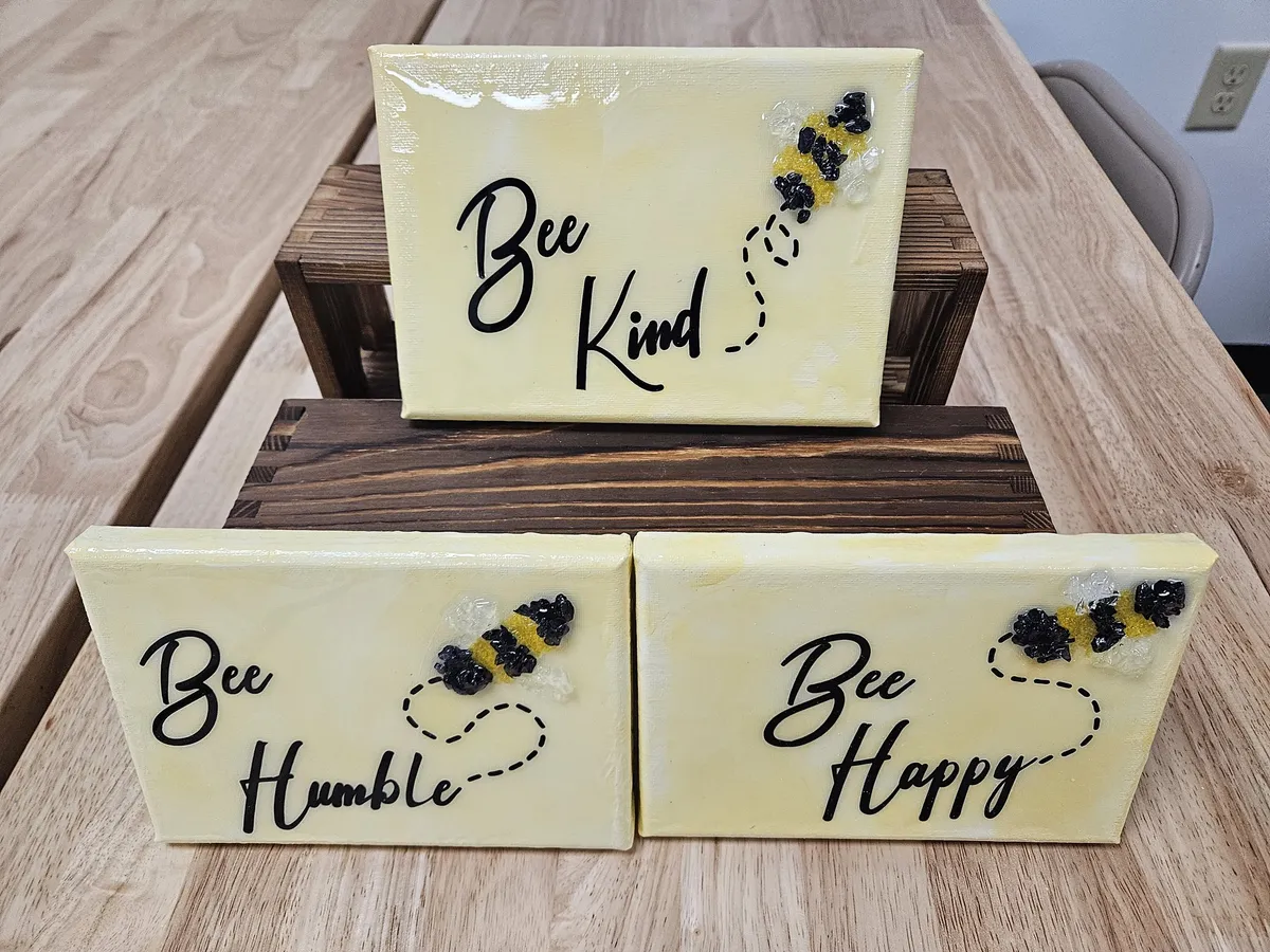 🐝 3-Piece Bee Resin Art Workshop