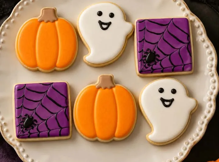 🎃 Halloween Cookie Decorating Class artificial dye-free and seed oil-free! 👻