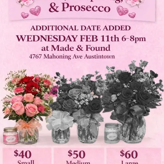 🌸 Petals, Pampering & Prosecco Party 🌸 Small Arrangement