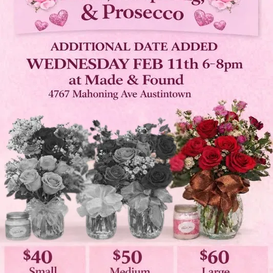 🌸 Petals, Pampering & Prosecco Party 🌸 Large Arrangement