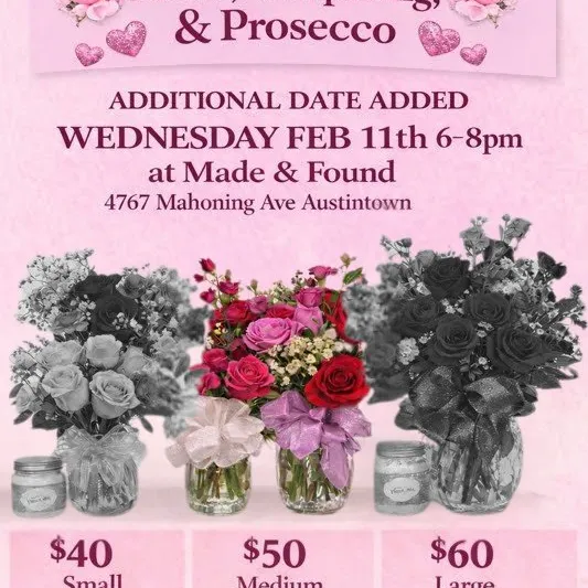 🌸 Petals, Pampering & Prosecco Party 🌸 Medium Arrangement