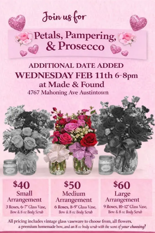 🌸 Petals, Pampering & Prosecco Party 🌸 Medium Arrangement