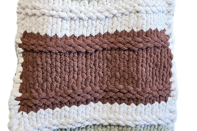 Baby Chunky Knit Blanket Workshop